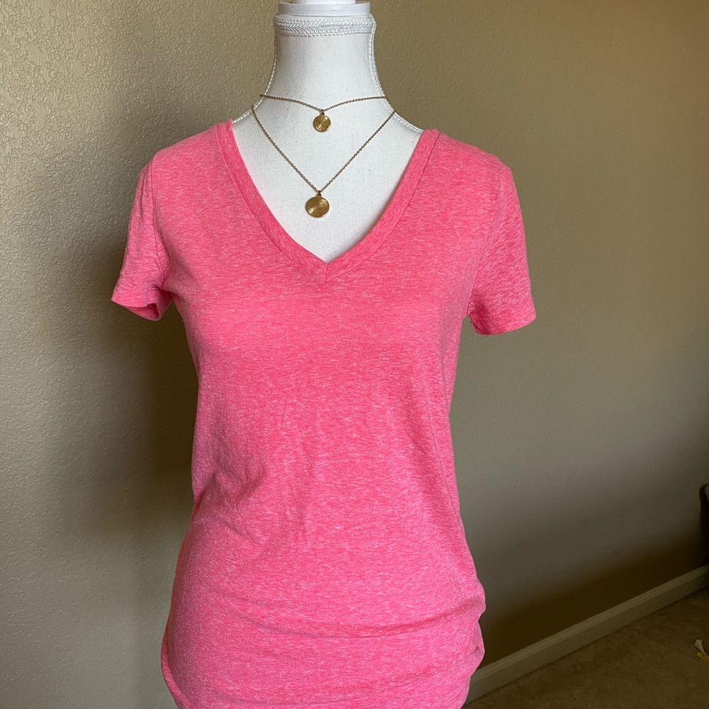 Mossimo Supply Co. Pink Short Sleeve Tee